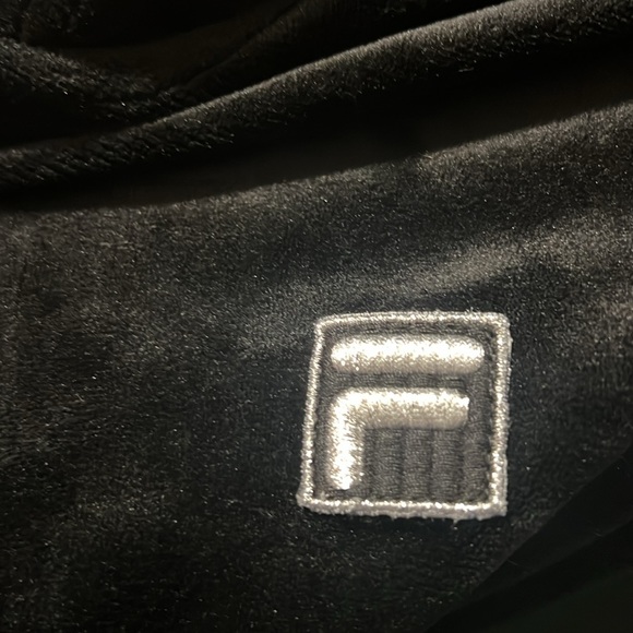 Fila Women's Laurent Velour half Zip Hoodie Sweatshirt - Picture 7 of 8